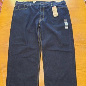 Levis Big & Tall 550 Relaxed Fit Stretch Blue Jeans 50 x 29 Men $70